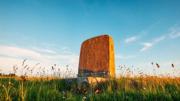 Découvrez le monument cinéraire, un hommage écologique